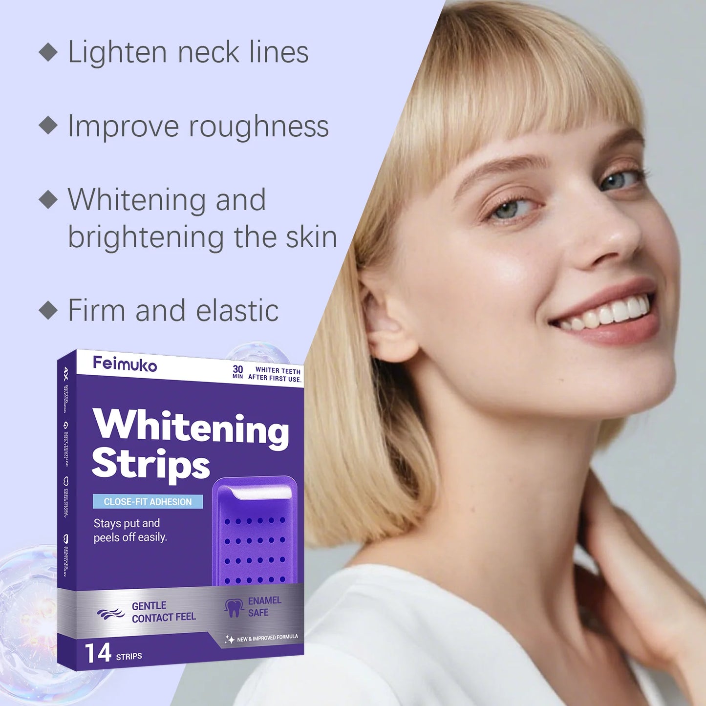 QuickBright Purple Smile Whitening Strips